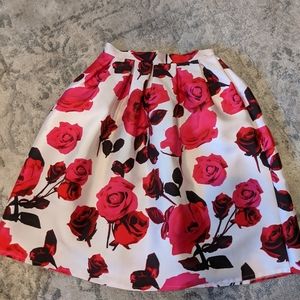 Floral skirt, size L